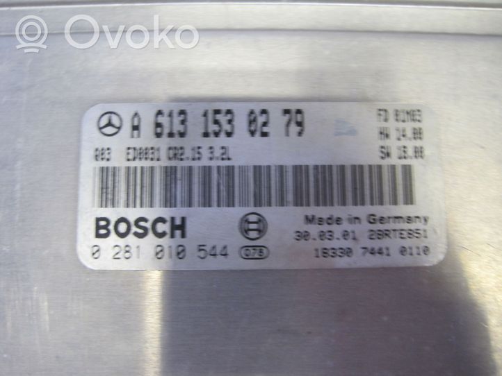 Mercedes-Benz S W220 Komputer / Sterownik ECU silnika A6131530279