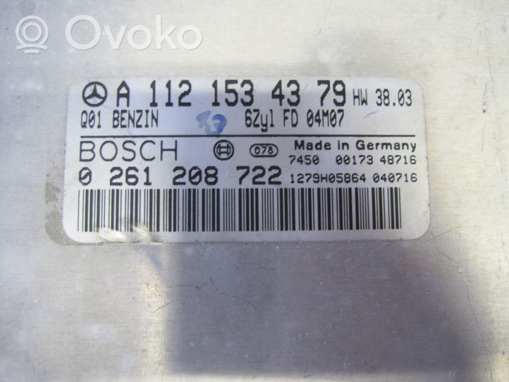 Mercedes-Benz Vito Viano W639 Centralina/modulo motore ECU A1121534379