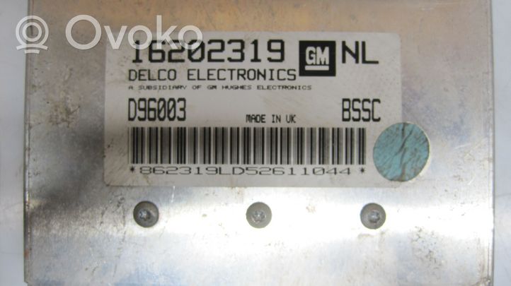 Opel Vectra B Moottorin ohjainlaite/moduuli 16202319