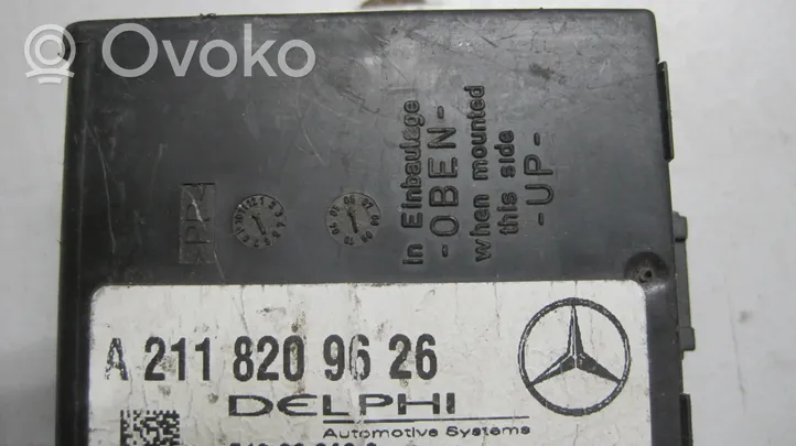 Mercedes-Benz E W211 Centralina/modulo allarme 
