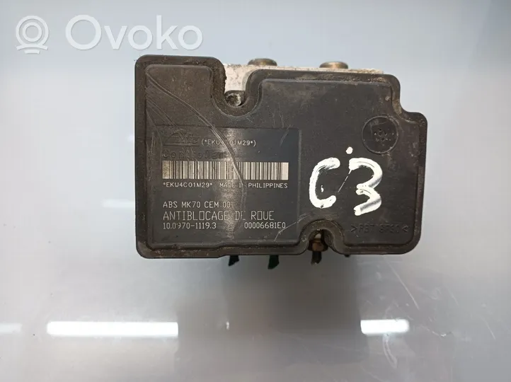 Citroen C3 Pompe ABS 10097011193