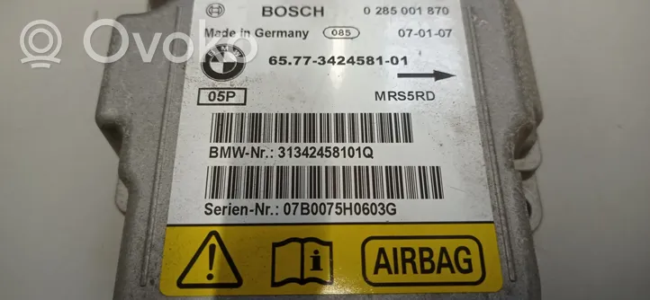 BMW X3 G01 Turvatyynyn ohjainlaite/moduuli 31342458101Q