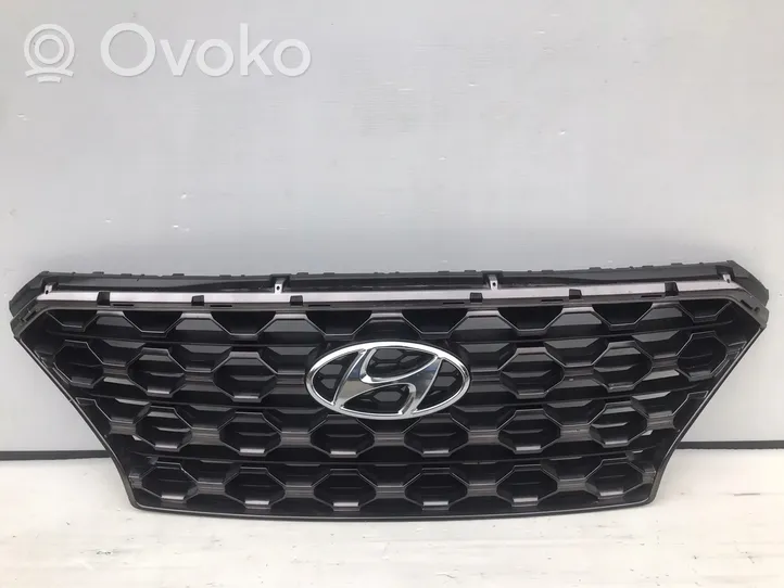 Hyundai Santa Fe Grille calandre supérieure de pare-chocs avant 86366S1100