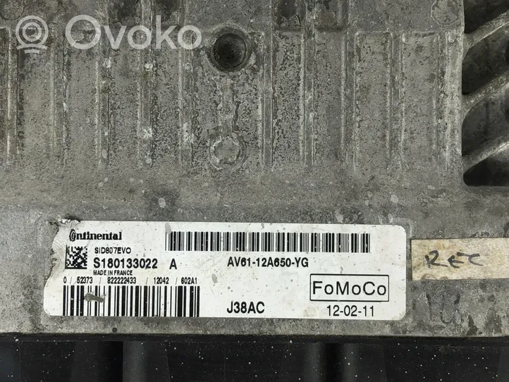 Ford C-MAX II Sterownik / Moduł ECU AV6112A650YG