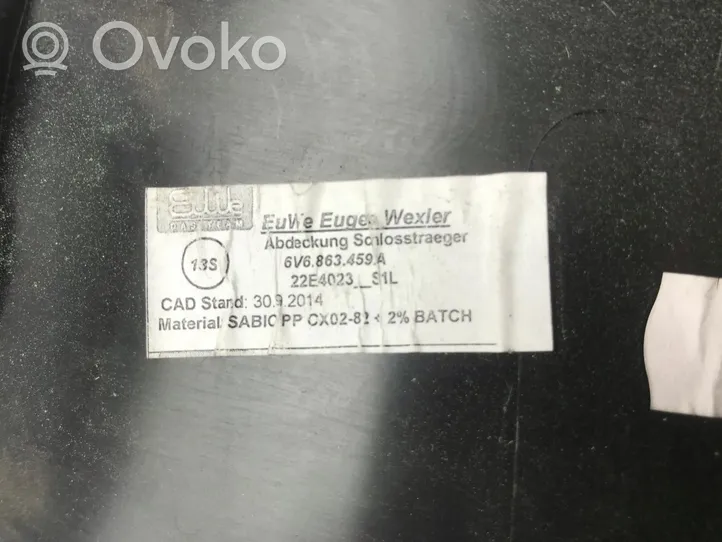 Skoda Fabia Mk3 (NJ) Panel osłony bagażnika 6V6863459A
