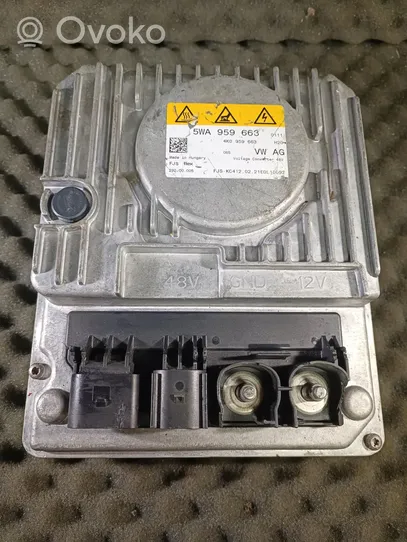 Volkswagen Golf VIII Convertitore di tensione inverter 5WA959663