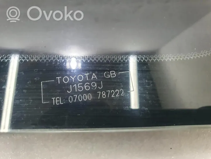 Toyota Land Cruiser (J120) Szyba karoseryjna tylna SZYBA