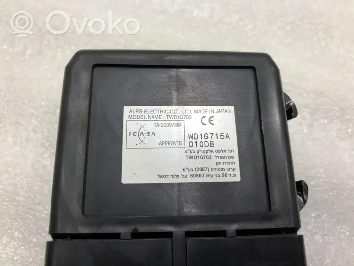 Nissan NP300 Module de pression des pneus TWD1G703