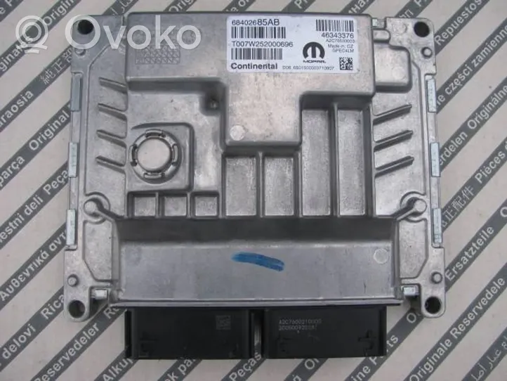 Jeep Compass Komputer / Sterownik ECU silnika 46343376