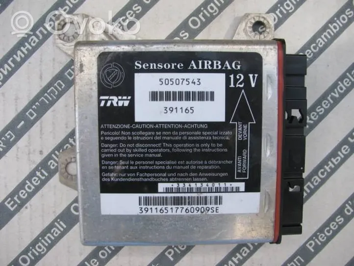 Alfa Romeo 159 Sterownik / Moduł Airbag 50507543