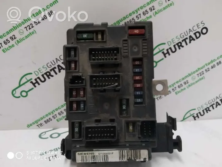 Citroen C5 Ramka / Moduł bezpieczników S110500001F