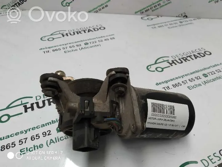 Hyundai Coupe Front wiper linkage and motor 