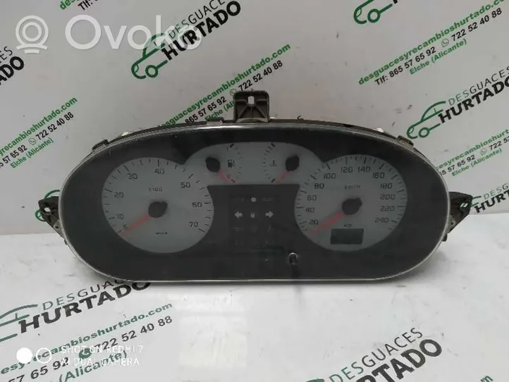 Renault Megane I Compteur de vitesse tableau de bord 216501761