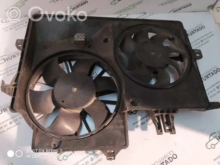 Opel Meriva A Electric radiator cooling fan 52401246