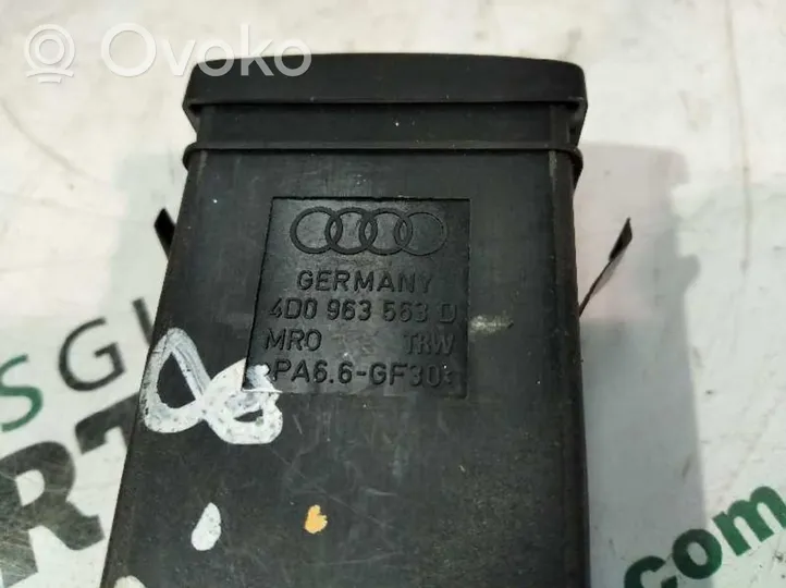 Audi A8 S8 D2 4D Altri interruttori/pulsanti/cambi 4D0963563