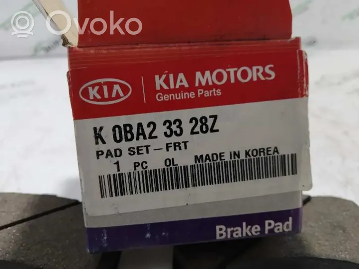 KIA Pride Тормозные колодки (задние) K0BA23328Z