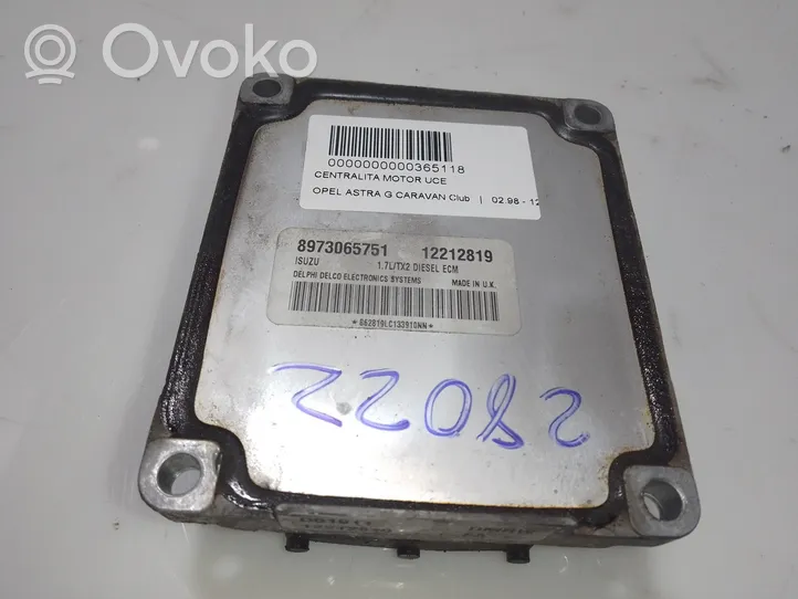 Opel Astra G Calculateur moteur ECU 12212819