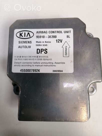 KIA Sorento Module de contrôle airbag 959103E200