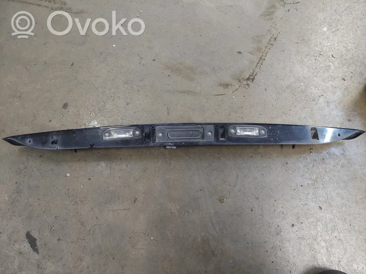 Volvo V50 Trunk door license plate light bar 