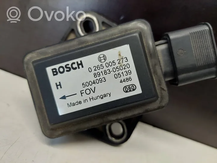 Toyota Avensis T250 Sensore di imbardata accelerazione ESP 8918305020