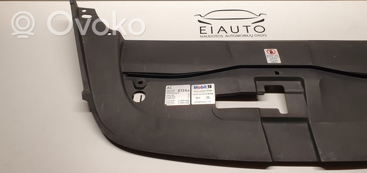 Porsche Cayenne (92A) Rivestimento della modanatura della chiusura del vano motore/cofano 7P5805806B