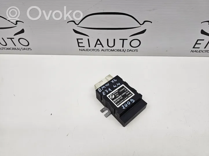 BMW X6 E71 Polttoaineen ruiskutuspumpun ohjainlaite/moduuli 7209287