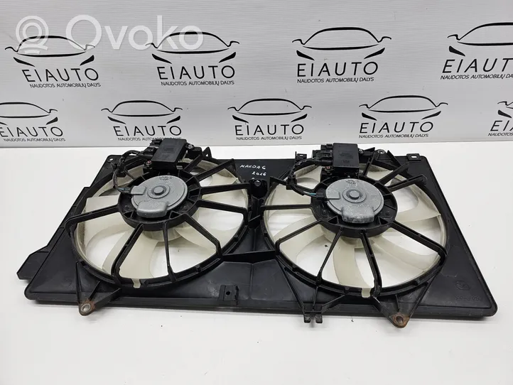 Mazda 6 Ventilatore di raffreddamento elettrico del radiatore 4993003