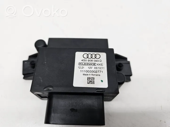 Audi Q5 SQ5 Polttoaineen ruiskutuspumpun ohjainlaite/moduuli 4G0906093D