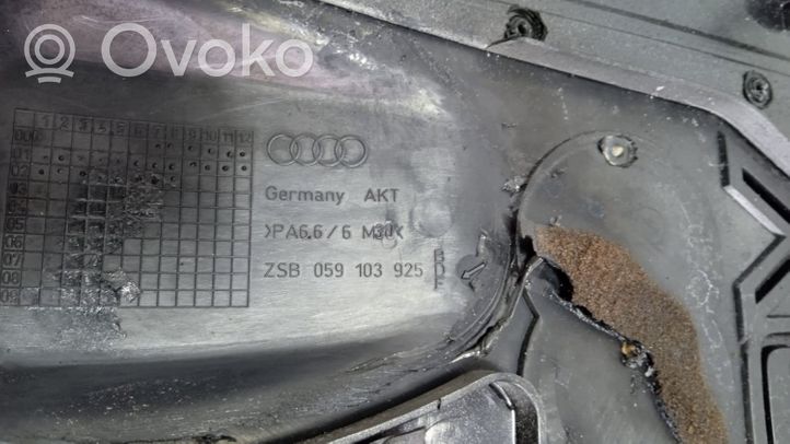 Audi A4 S4 B6 8E 8H Dzinēja pārsegs (dekoratīva apdare) 059103925B