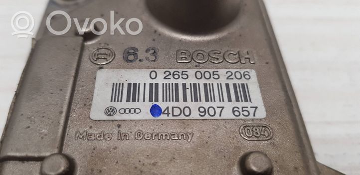 Audi A8 S8 D2 4D Sensore di imbardata accelerazione ESP 4D0907657