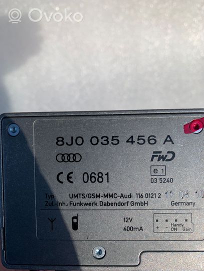 Audi A5 Sportback 8TA Unidad de control de la antena 8J0035456A