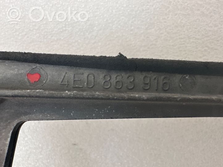 Audi A8 S8 D3 4E Vaihteenvalitsimen kehys verhoilu muovia 4E0863916