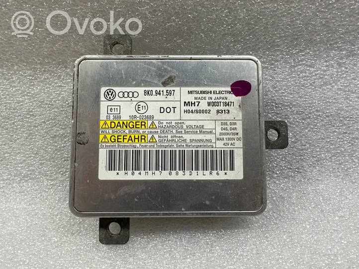 Audi A4 S4 B8 8K Lampa przednia 8K0941597