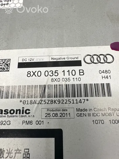 Audi A4 S4 B8 8K CD/DVD changer 8X0035110B