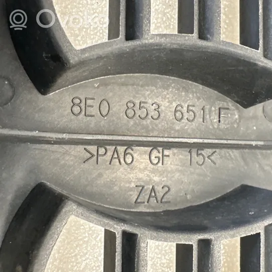 Audi A4 S4 B6 8E 8H Atrapa chłodnicy / Grill 8E0853651F