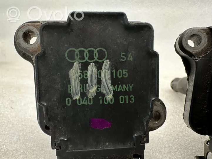 Audi A8 S8 D2 4D Bobina di accensione ad alta tensione 0040100013