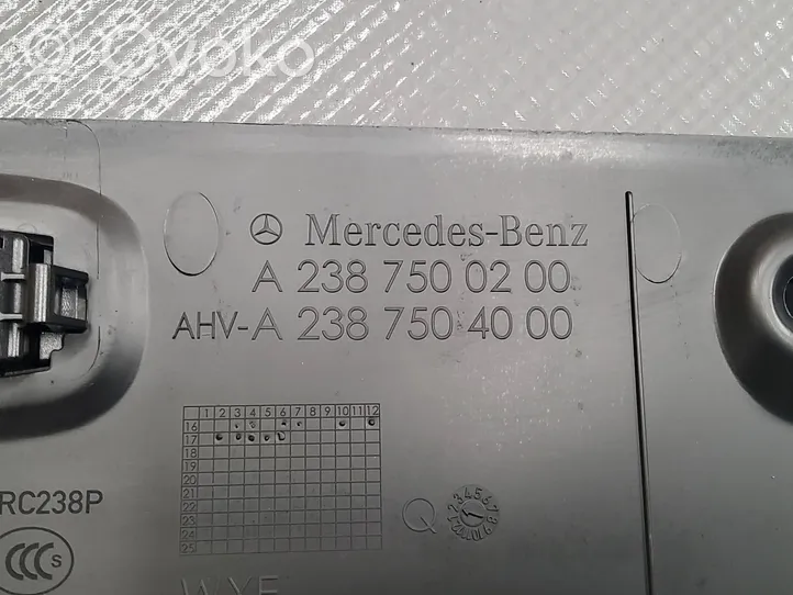 Mercedes-Benz E W238 Apdaila galinio dangčio A2387500200