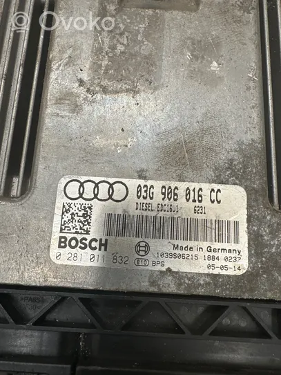 Audi A3 S3 8P Sterownik / Moduł ECU 03G906016CC