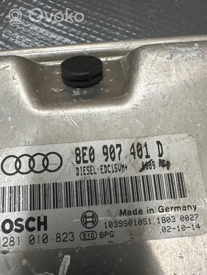 Audi A6 S6 C6 4F Centralina/modulo del motore 8E0907401D