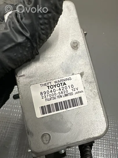 Toyota RAV 4 (XA40) Allarme antifurto 8904042010