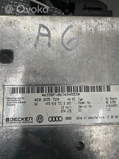 Audi A6 S6 C6 4F Unidad de control MMI 4E0035729