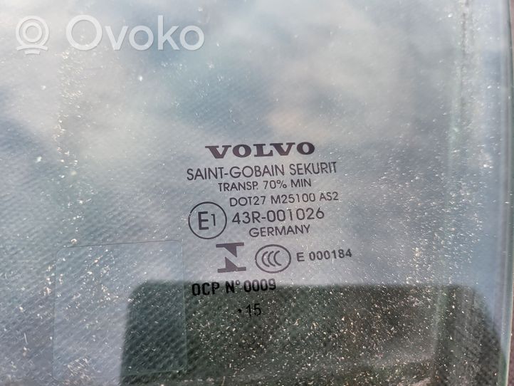 Volvo V60 Szyba drzwi przednich 