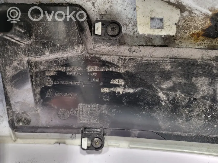 Mercedes-Benz ML W166 Veidrodėlio plastikinė apdaila 