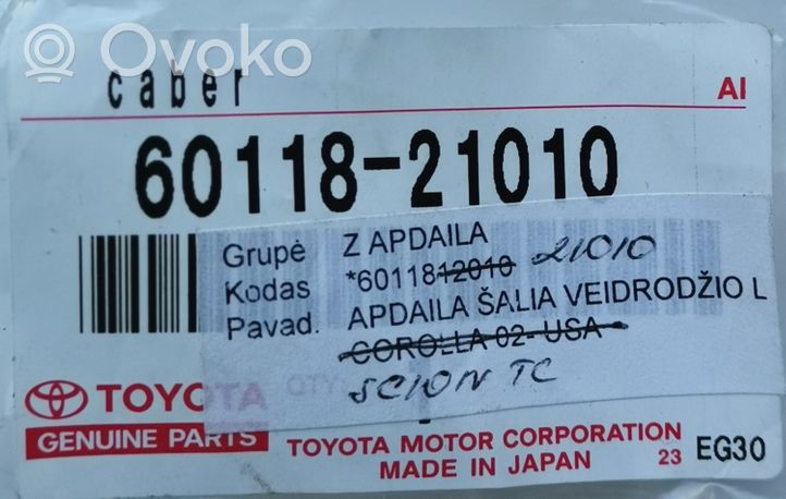 Toyota Scion Veidrodėlio plastikinė apdaila 