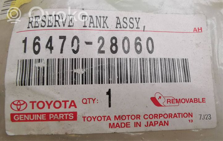 Toyota Camry Aušinimo skysčio išsiplėtimo bakelis 1647028060