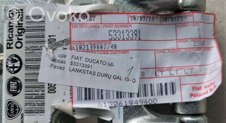 Fiat Ducato Zawias dolny drzwi tylnych 53313391