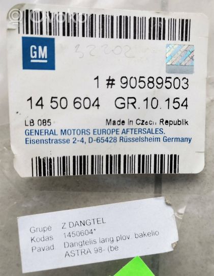 Opel Astra G Langų skysčio lygio daviklis 90589503