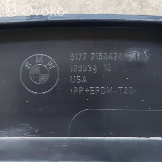 BMW X5 E70 Listwa / Nakładka na błotnik przedni 51777158428