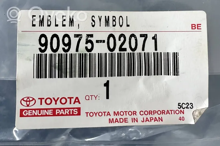 Toyota RAV 4 (XA40) Valmistajan merkki/logo/tunnus 9097502071