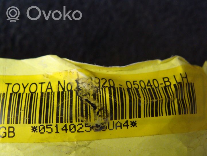 Toyota Avensis T250 Poduszka powietrzna Airbag fotela 7392005040